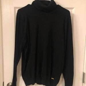 Calvin Klein black turtle neck